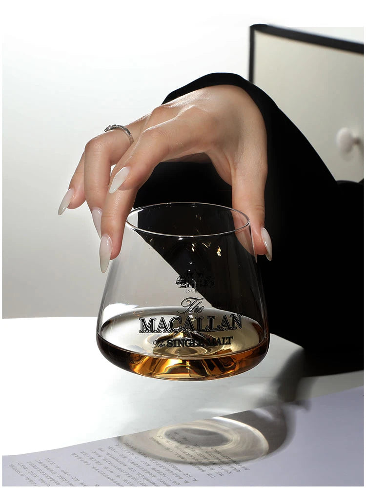Fashion Whiskey Glasses, Scotch Whisky, Bourbon, Cocktails, RUM, Durable Whiskey Glasses