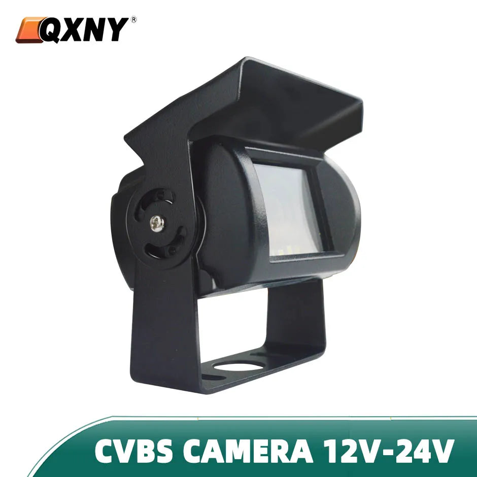 HD 12V/24V Backup Camera Heavy Duty IR Night Vision Waterproof Vehicle Rear View HD Cam for Car Bus Lorry Trailer Pickups RV