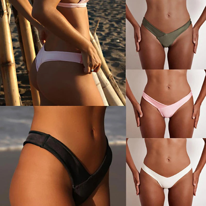 Bikini 2026 Solid Swimsuit Women Swimwear Push Up Bikini Set Brazilian Bathing Suit Summer Beach Wear Swimming Suit