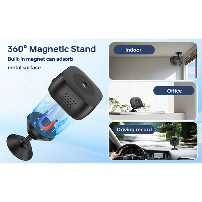 Mini HD 4K Camera WiFi Wireless Monitoring Security Protection Remote Monitor Camcorders Video Surveillance Smart Home 2026