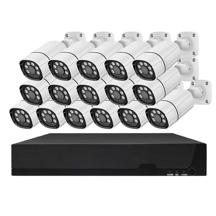 4mp 5mp 4k 8mp 8ch Security Poe Camera System Outdoor Home Poe Nvr Kit Cctv Ip Cameras Surveillance Security Camera System