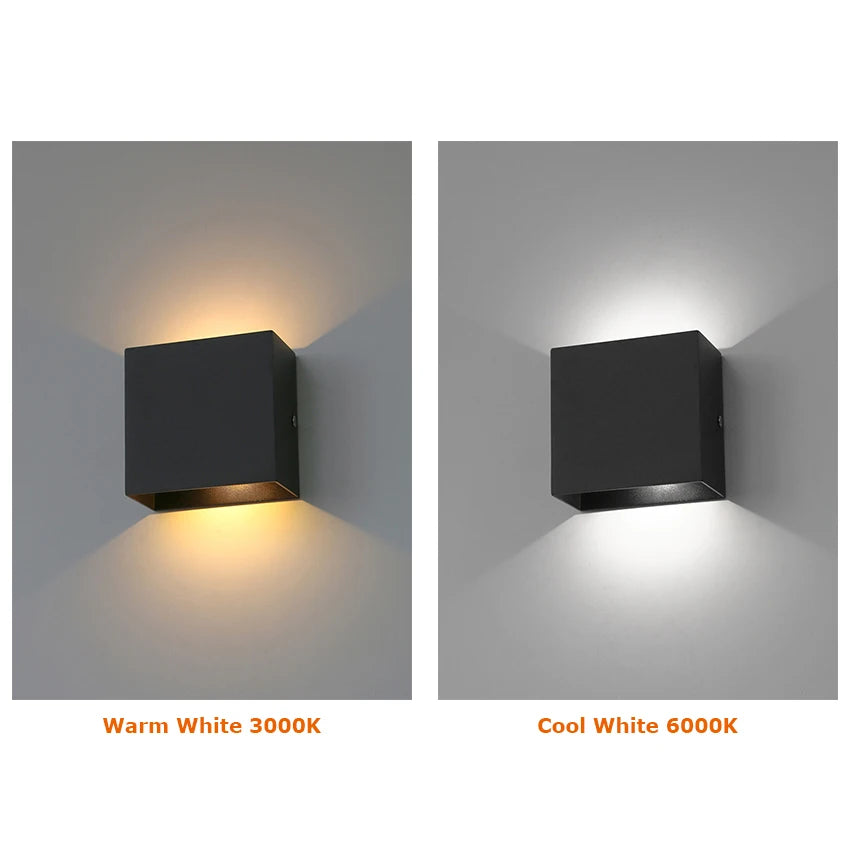 Modern 6W LED Wall Light Indoor Minimalist Wall Lamp Living Room Bedroom Corridor Lighting Decor Wall Sconce Aluminum Luminaire