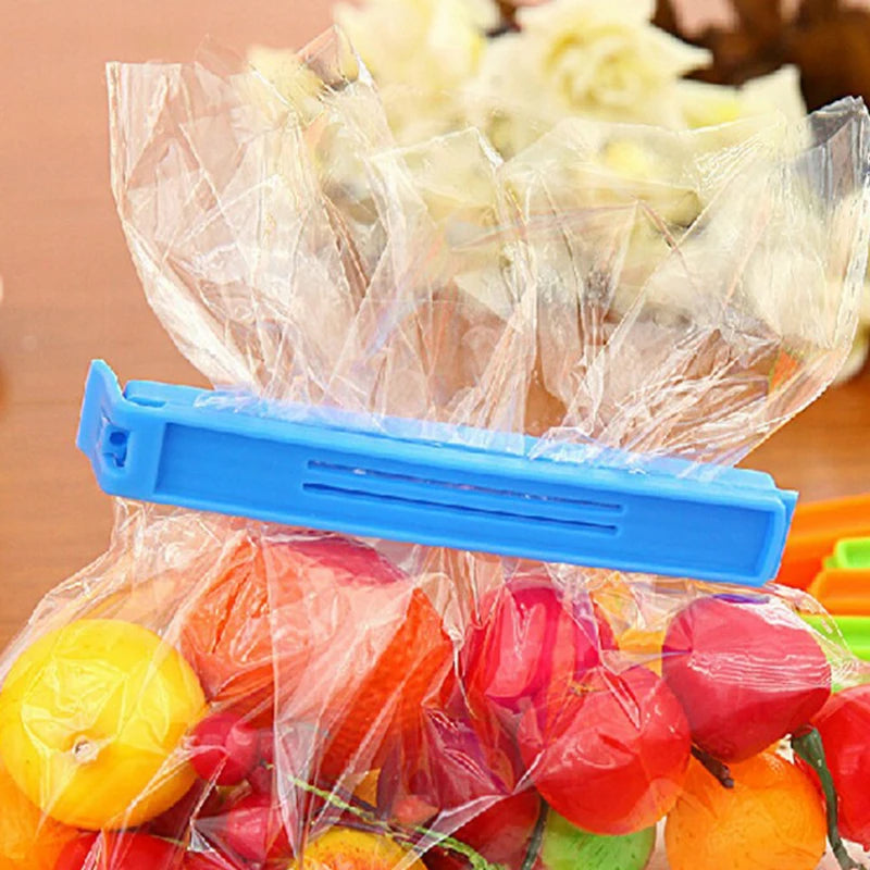 10-20PCS/Set Sealing Clip Colorful Reusable Snack Storage Sealer Clamp Kitchen Gadgets for Food Fresh Keeping Moisture Proof ZYF