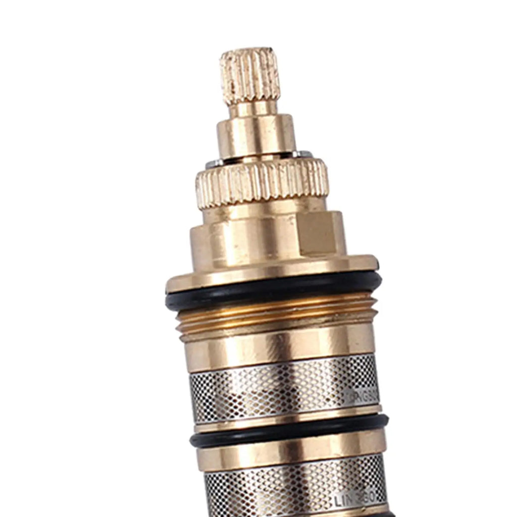 Disc Cartridges Bathroom 20-90 °C Laundry Drip Resistant Kitchen Tap Brass Quarter Turn Home Improvement Thermostatic Cartridge