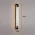 Luxury Wall Lamp Modern Gold Black LED Lamp TV Background Light Bedroom Bedside Living Room Decoration Indoor Light Bedside Lamp