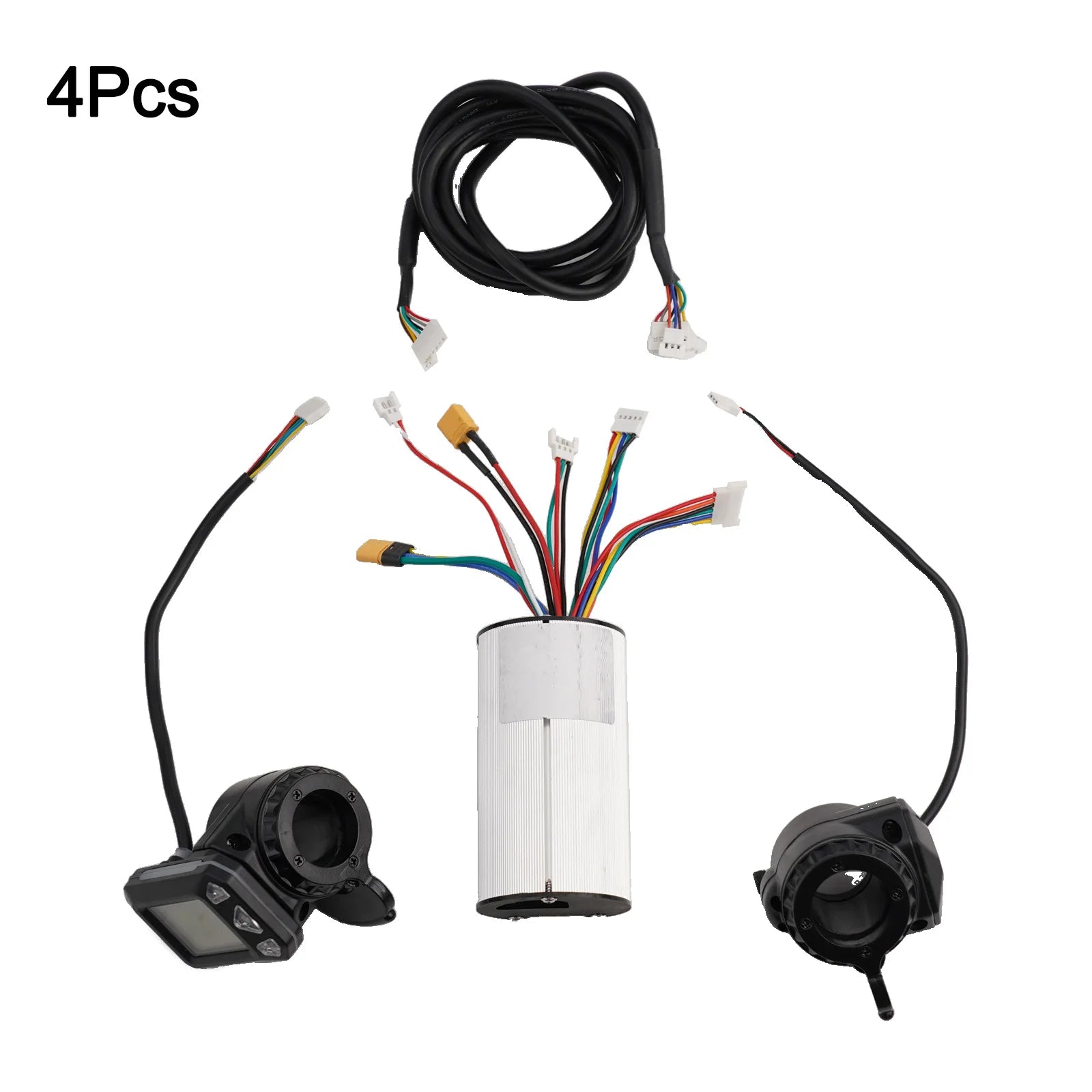 Reliable Electric Scooter Controller with LCD Display and Advanced EABS Brake System Fits Various Wheel Sizes and Power Ratings