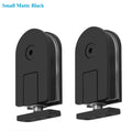 1Pair SUS304 Framless Glass Door Pivot Hinge For Shower Enclosure Commercial Entry Cubicle