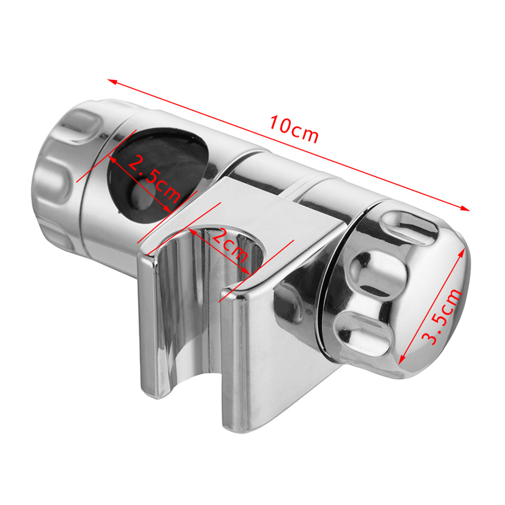 1/2PC Shower Head Holder Bathroom Shower Rail Bracket Universal Handheld Adjustable Bathroom Accessories Hose Riser Slider Clamp