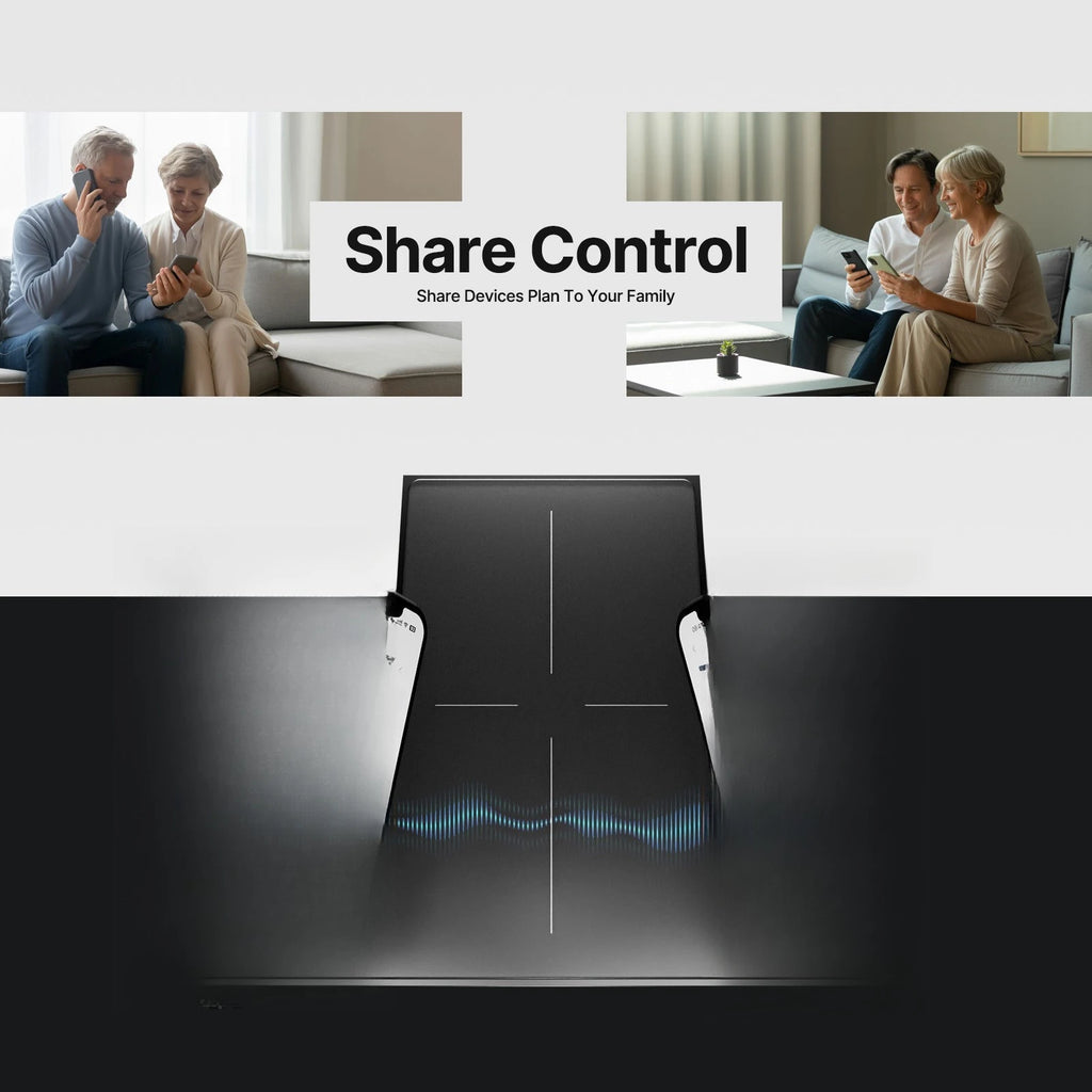 Smart Zigbee Wall Switch with Touch Glass Panel, Scene Mode Switching & APP Remote Control, No Neutral Wire Required