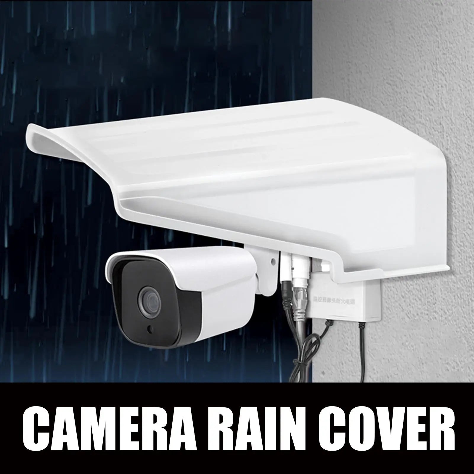 Waterproof Rainproof Protective Cover For Security Cameras Lightweight Durable Protection Case For Gardens Courtyards Yards