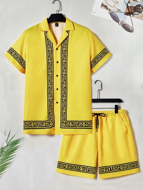 Summer Men's casual beach outfit