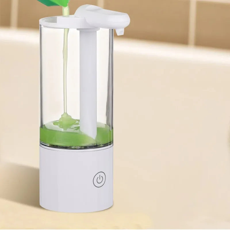 New Touchless Automatic Soap Dispenser Type-C Rechargeable 1500mAh Large Capacity Hand Washing Liquid Dispenser for Home Bathroo