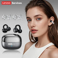 Choice Lenovo LE302 OWS Wireless Ear Clip Earbuds Bluetooth Low Latency HD Call HiFi Stereo Music Sports Open Ear Headphones New