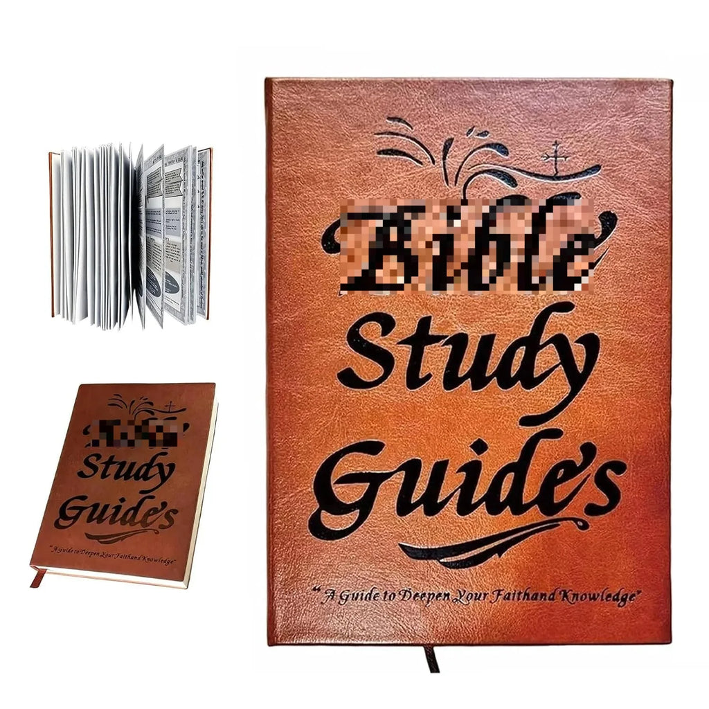 Christian Bible Study Journal Leather Prayer Notebook Thin Devotional Book 21x14cm Portable Faith Diary Gift