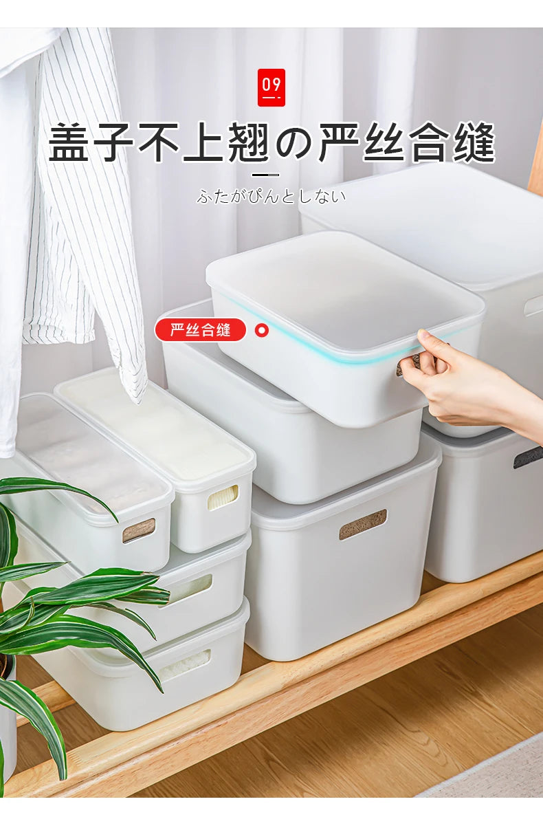 Elegant Japanese-Inspired Kitchen Organizer Multi-Compartment Drawer Storage Convenient Snack Basket for Home Use