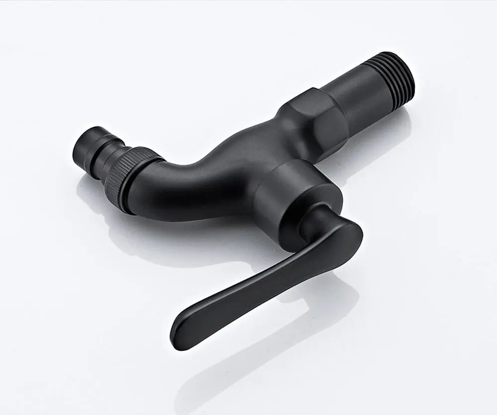 Single Cold Faucet Wall Outdoor Mop Pool Faucet Copper Brass Wall Mount Bathroom Sink Faucet Rotatable WB1141