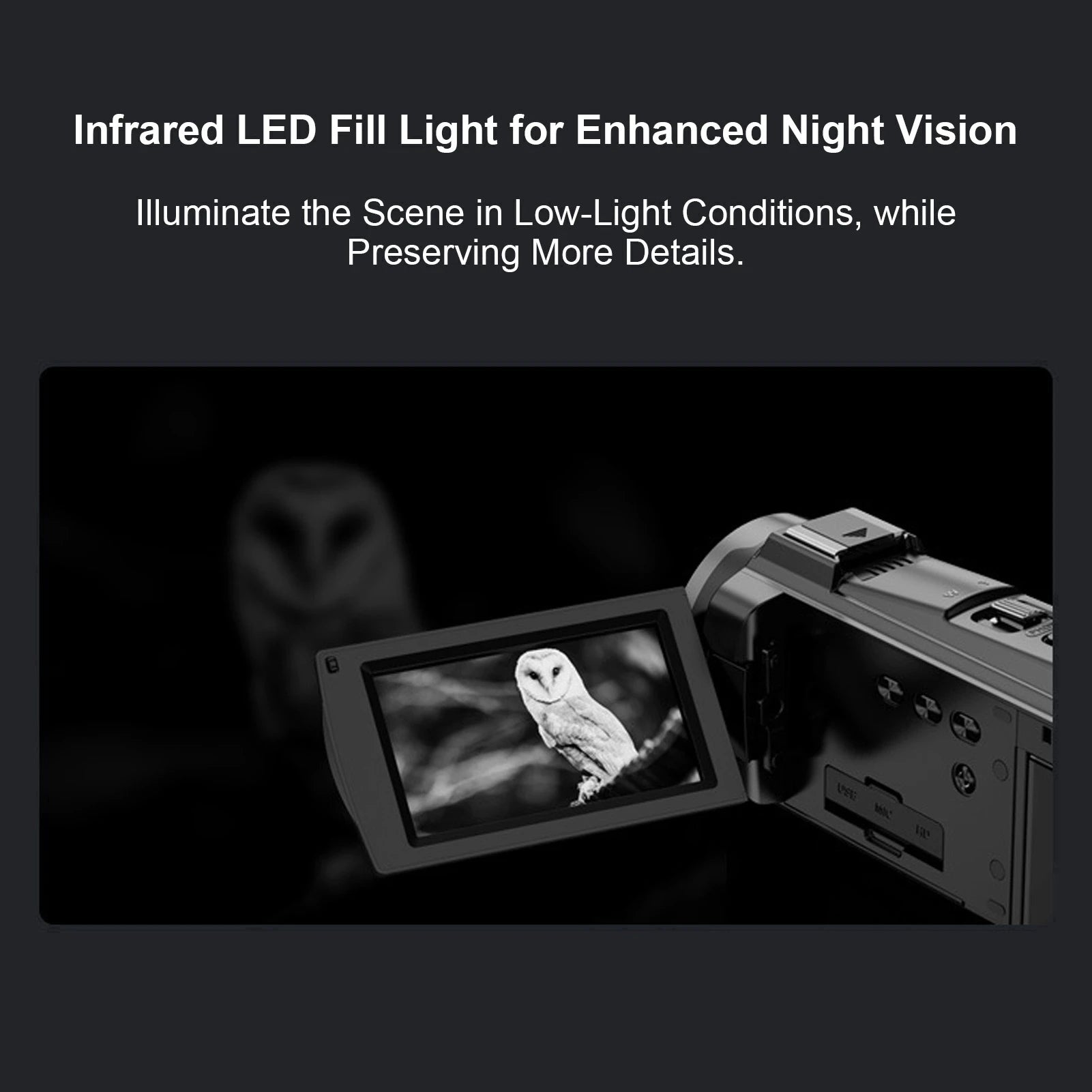 HX-20 5K Video Camera Camcorder HD WiFi Digital Camera 3.0in Touchscreen 56MP Vlog Camera 18X Digital Zoom Anti Shake
