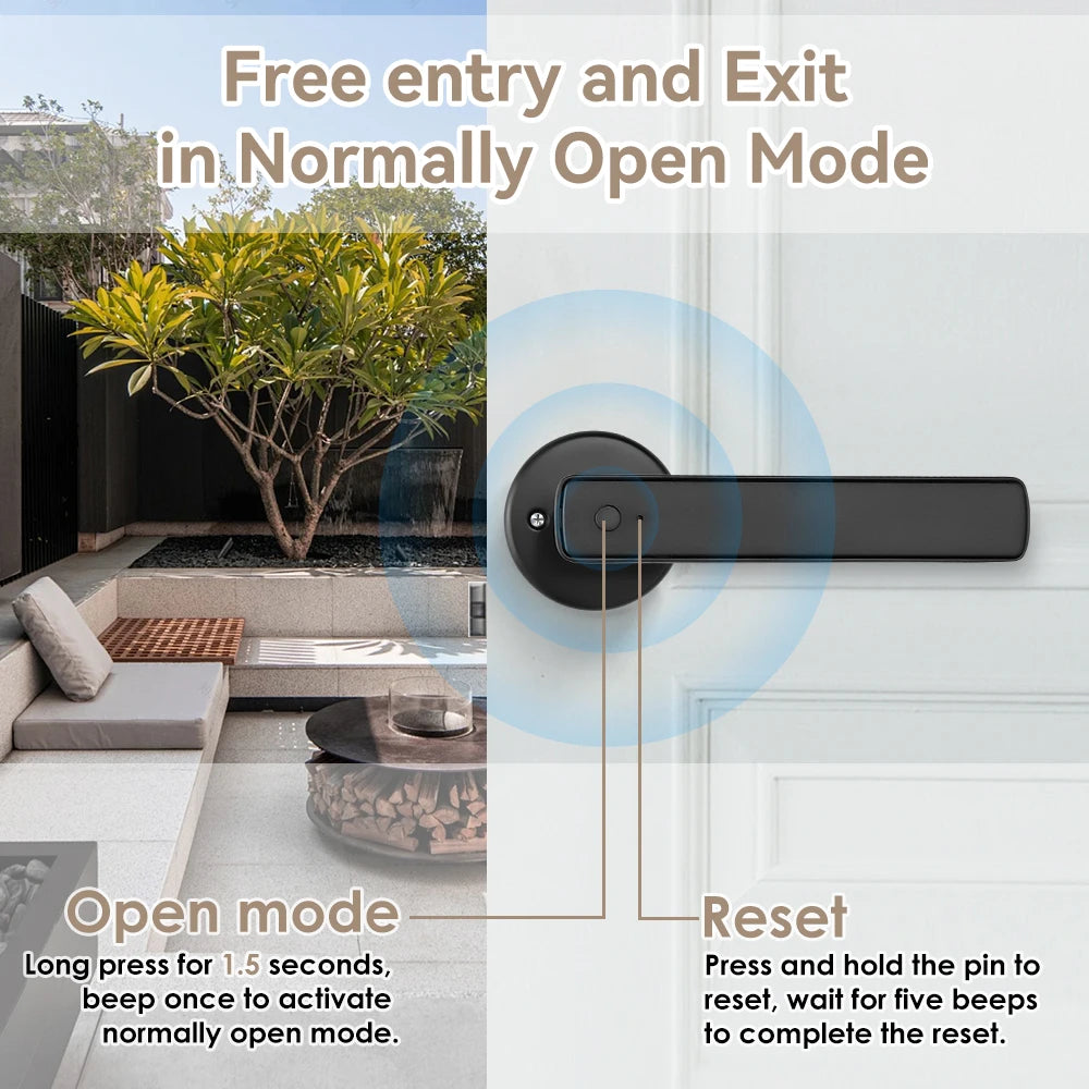 Tuya Smart Door Lock Fingerprint Recognition lock Smart Life Control Home Accessories Smart Home Automation Security Protection