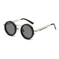 Polarized Round Sunglasses Men ND9 Adjustable Dimming Sun Glasses Women Retro Punk Fishing Eyeglasses Outdoor Shades UV400