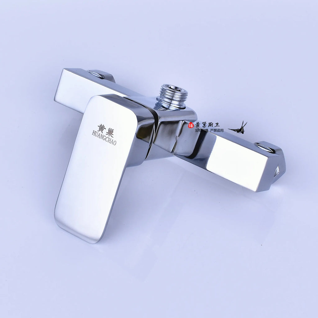 Brass Shower Faucet Mixer Valve Set with Shower Head and Hidden Switch for Bathroom Hot and Cold Water Tap  Bath