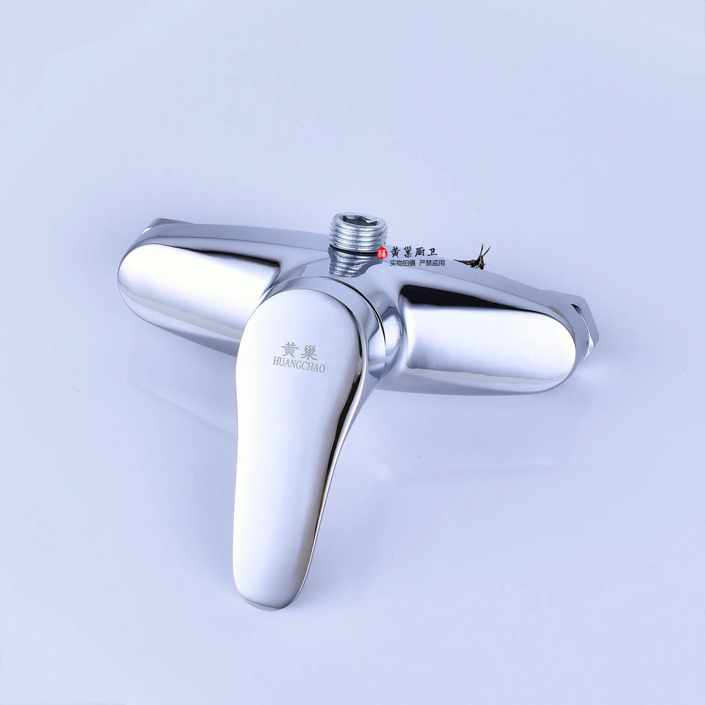 Brass Shower Faucet Mixer Valve Set with Shower Head and Hidden Switch for Bathroom Hot and Cold Water Tap  Bath