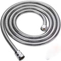 Black 1.5m/ 2m /3m G1/2 Inch High Quality Flexible Shower Hose Stainless Steel Chrome Bathroom Water Head Shower Extension Pipe