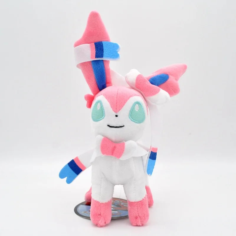 Soft Eevee Plushies Plush Toys Eevee Evolution Sylveon Umbreon Espeon Sylveon Glaceon Jolteon Stuffed Animals Peluche Dolls Gift
