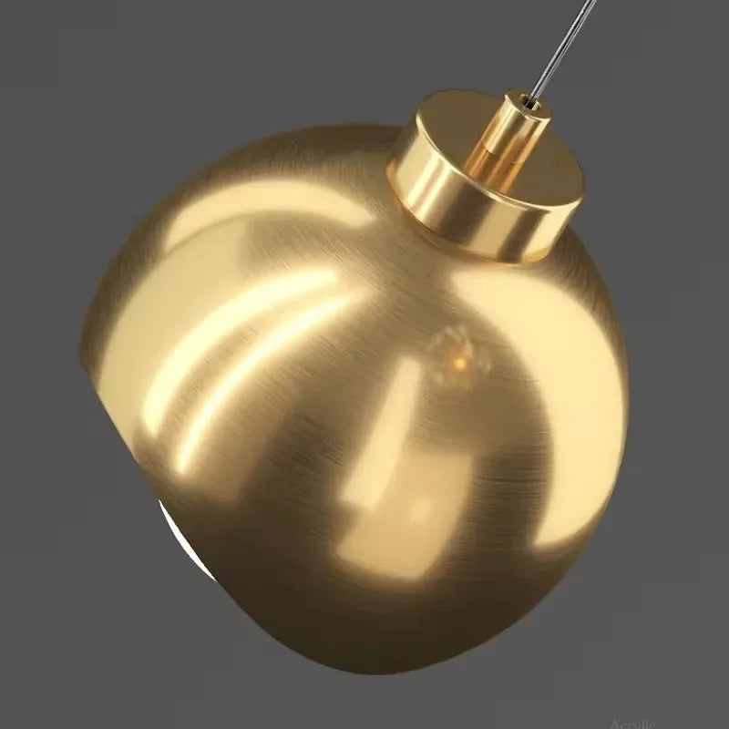 Modern Led Pendant Lights For Bedroom Creative Home Decor Haning Lamp Luxury Dining Room Lighting Gold / Black Crystal Fixtures