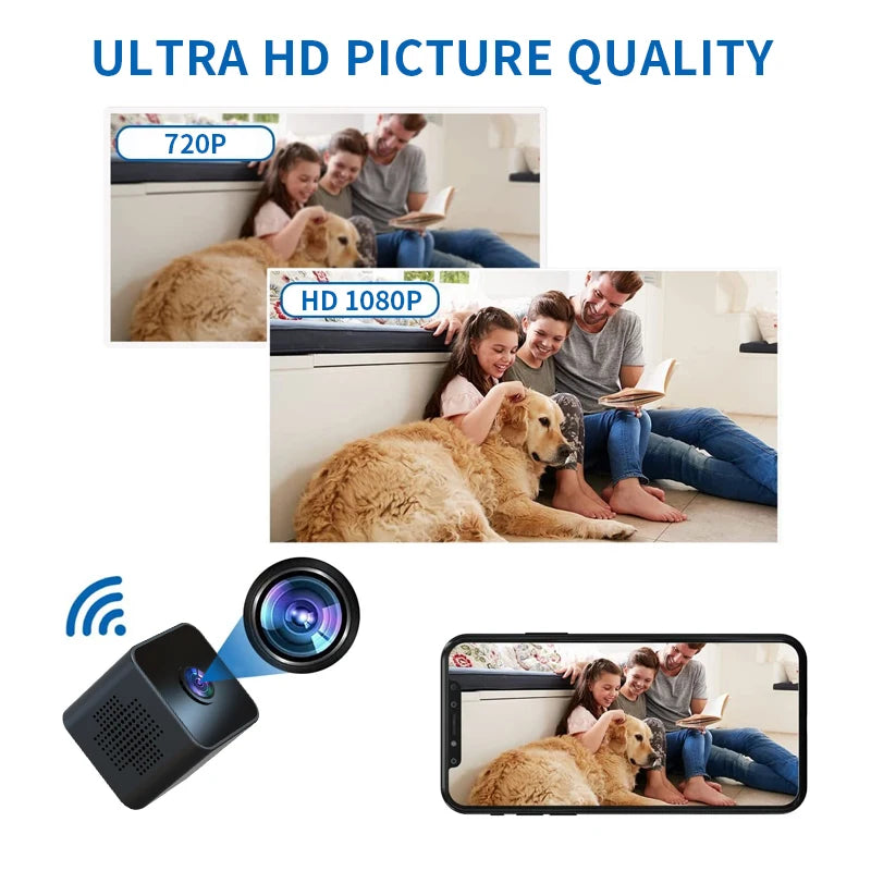 Mini Camera WiFi 1080P HD Wireless Security Monitor For Home Night Version Protection Remote Intelligent Camcorder 2026 New ﻿