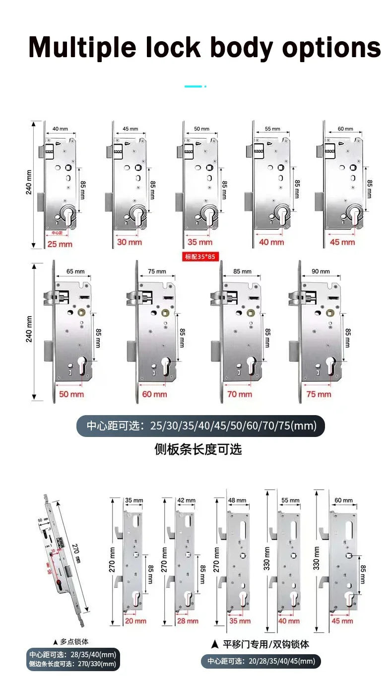 SZJN 3D Face Recognition Tuya Wifi Digital Electronic Broken Bridge Aluminum Lock Waterpoof Fingerprint Password Card Key Unlock