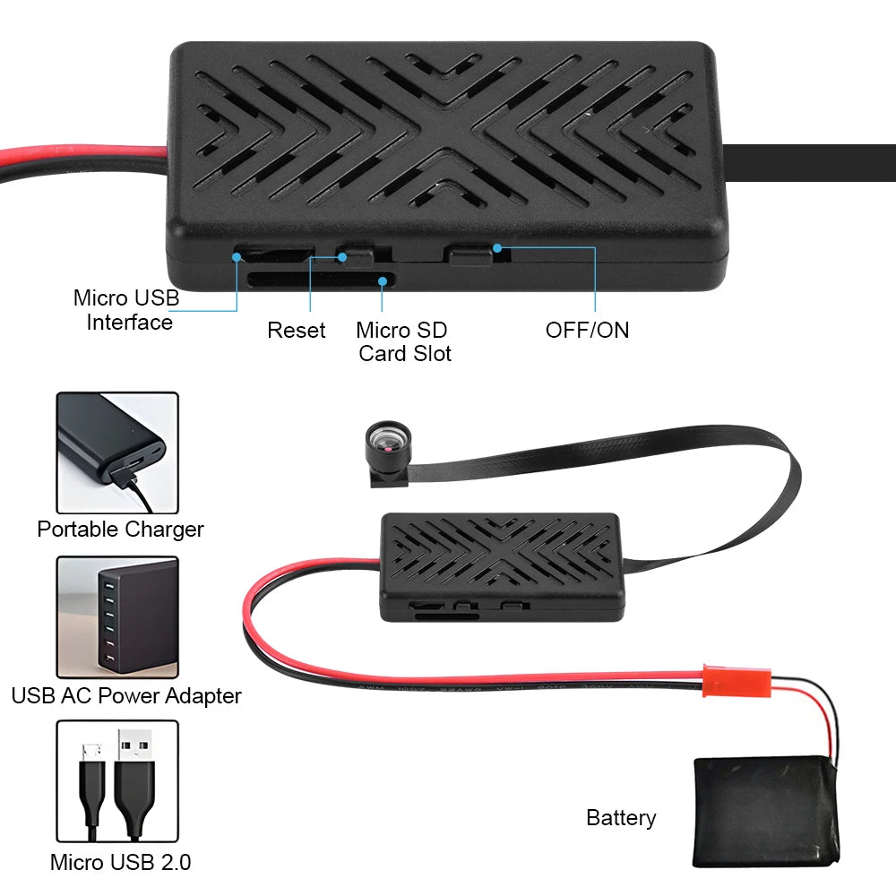 HD 1080P DIY Camera Wifi Remote View Mini Camera Home Security Motion detection Camcorder Remote Contro Video Recorder Cam