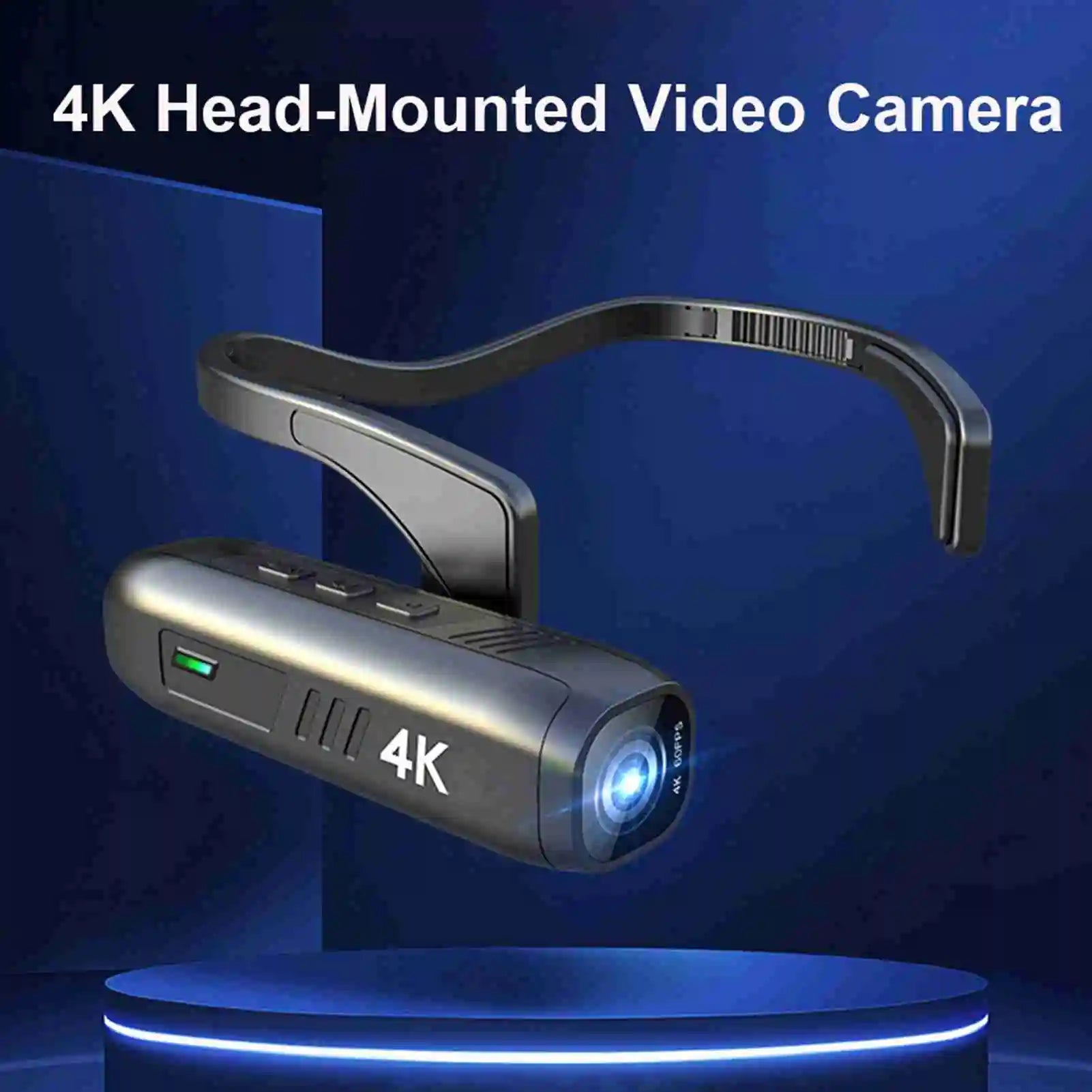 Head Mounted Camera 4K 30FPS Anti Shake and 120° Wide Angle Lens Video Camera wearable video camera 4k