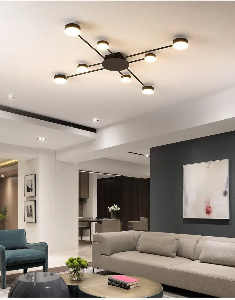 Nordic LED Ceiling Indoor Lighting Home Lamps Living Room Dining Bedroom Cloakroom Decoration Chandelier Lights Modern Wall Lamp