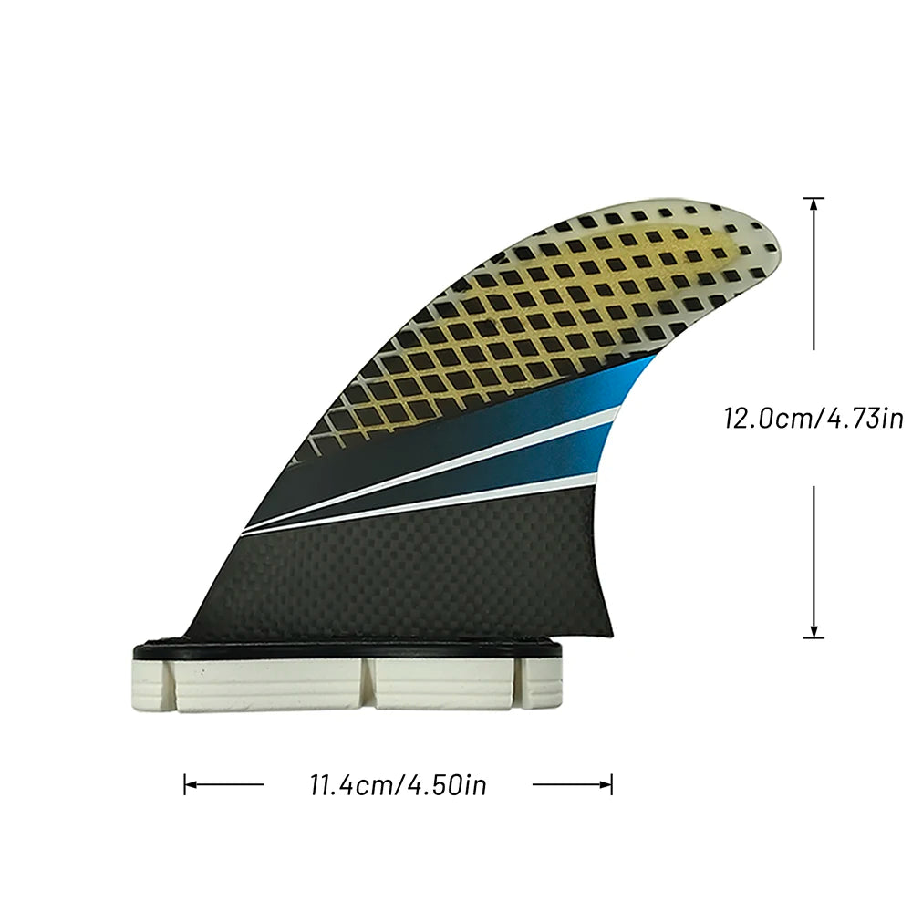 UPSUFRF Surfboard Fins G7 Flowing Fins PERFORMER PC CARBON TRI FIN UPSURF FCSⅡ L Thruster Surf Fins Stabilizers For Surfing