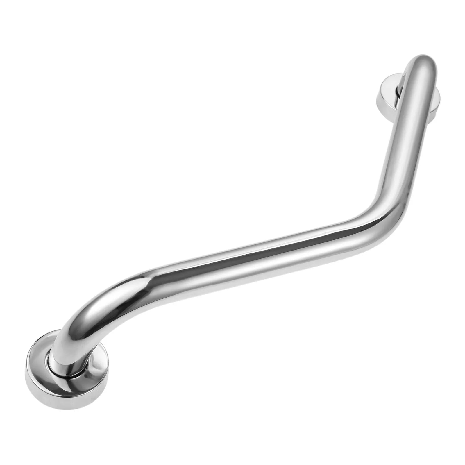 1pc Bathroom Grab Bar Stainless Steel Durable Shower Bathtub Arc Handle Grip Bathroom Toilet Elderly Disabled Safe Facility Help