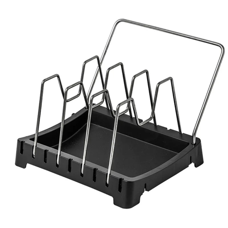 Compartments Pot and Pan Organizer Kitchen Cabinet Pantry Baking  for Cutting Boards/Plates/Baking Utensils