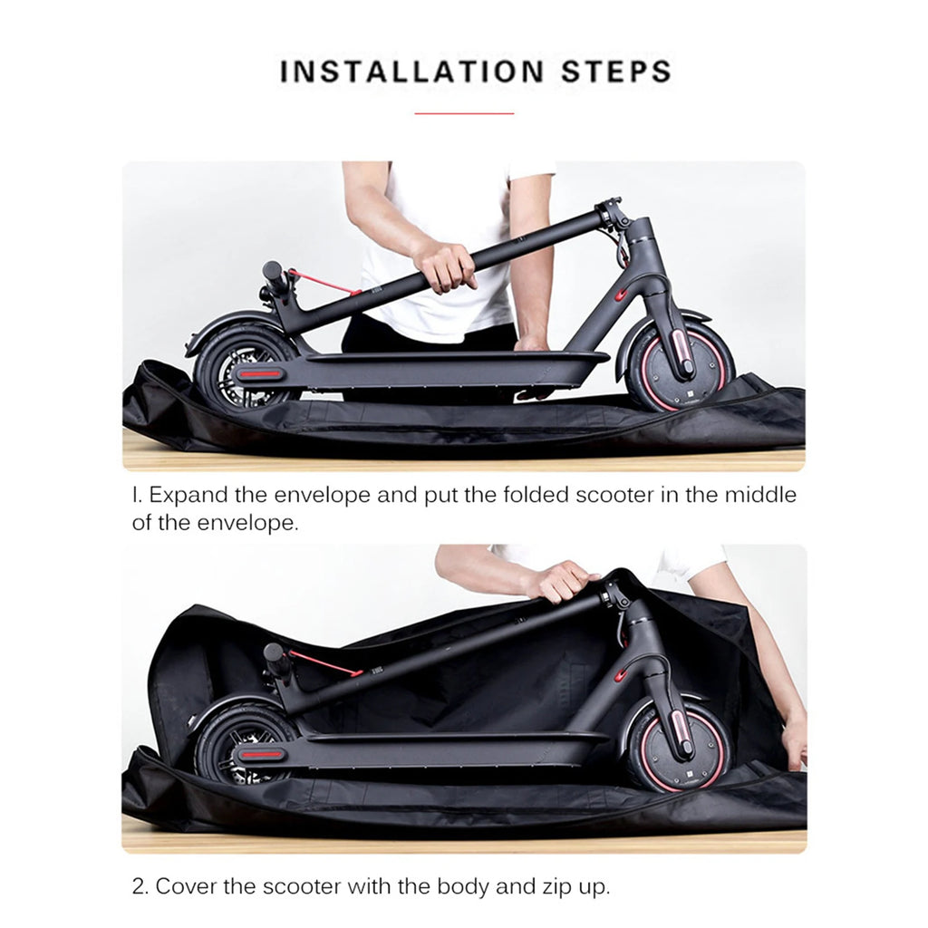 Electric Scooter Bag Waterproof Foldable Scooter Carry Bag Portable E-Scooter Handbag Shoulder Bag For M365 Scooter Accessories