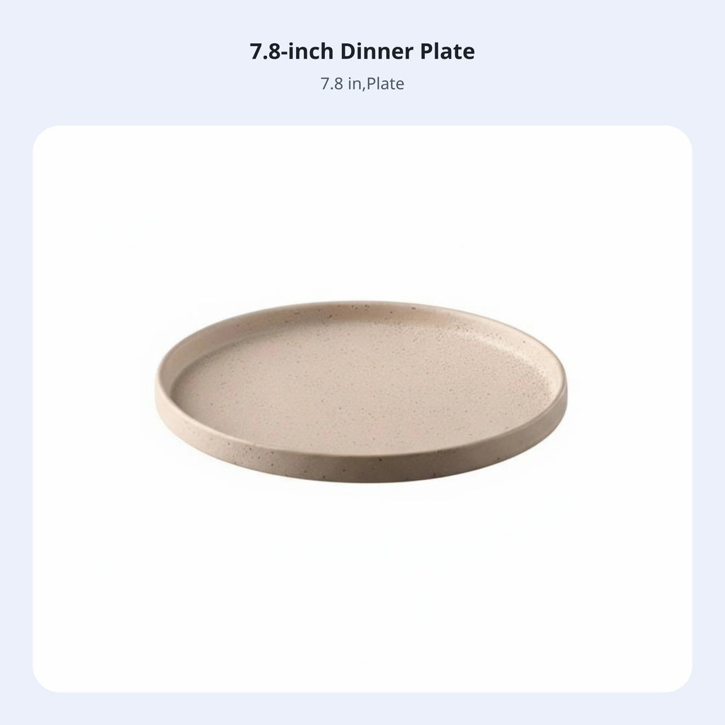 Matte Gray Ceramic Tableware Set, Single-Person Dinnerware, Bowl Plate Mug Spoon, High-End Hotel, Creative Ins Design