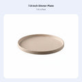 Matte Gray Ceramic Tableware Set, Single-Person Dinnerware, Bowl Plate Mug Spoon, High-End Hotel, Creative Ins Design