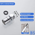 Adjustable 360 Swivel Water Saving  Brass Faucet Adapter 18/20/22/24mm 360 Degree Swivel Aerator Female Or Male Thread Accessory