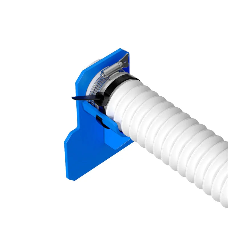 Swimming Pool Pipe Holder Mount Supports Pipes 30-38mm for Intex Bestway Ground Hose Outlet with Cable Tie Piscinas Kids Adults