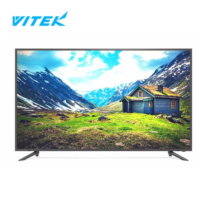 Vitek Television Sets TV 32 43 50 55 65 FHD or UHD LED 4K Smart TV From Shenzhen Factory