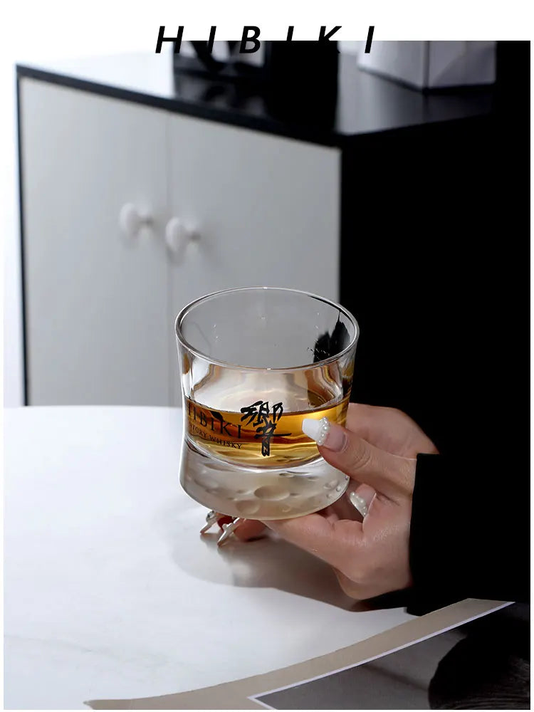 HIBIKI Whiskey Glass Crystal Cup Japanese Hazy Air Wine GlassXO Brandy Drinking Glasses Wineglass