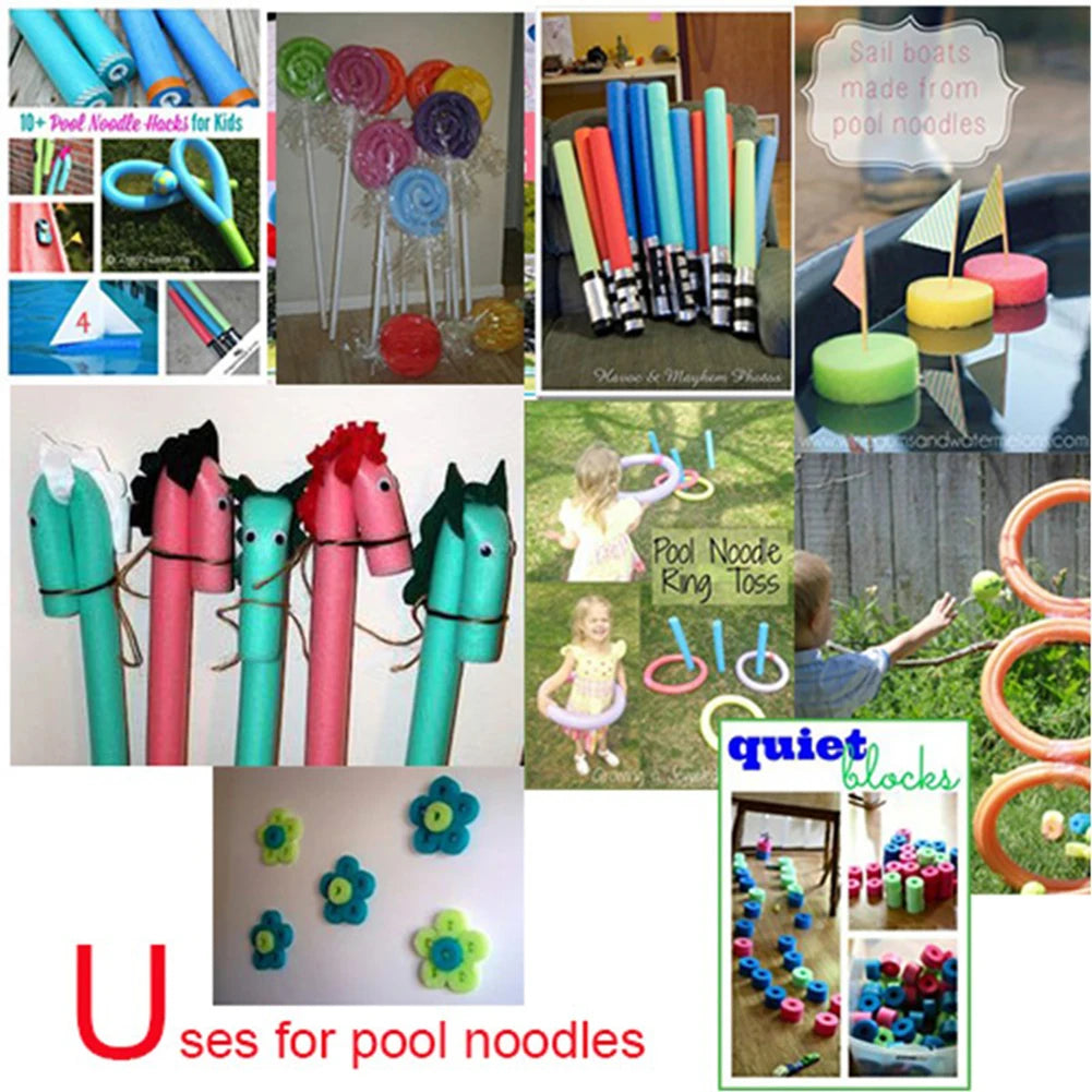 Underwater Scooter Buoyancy Stick Portable Flexible EPE Learn Swimming Pool Noodle for Adult Children Summer Swimming Aid Tool