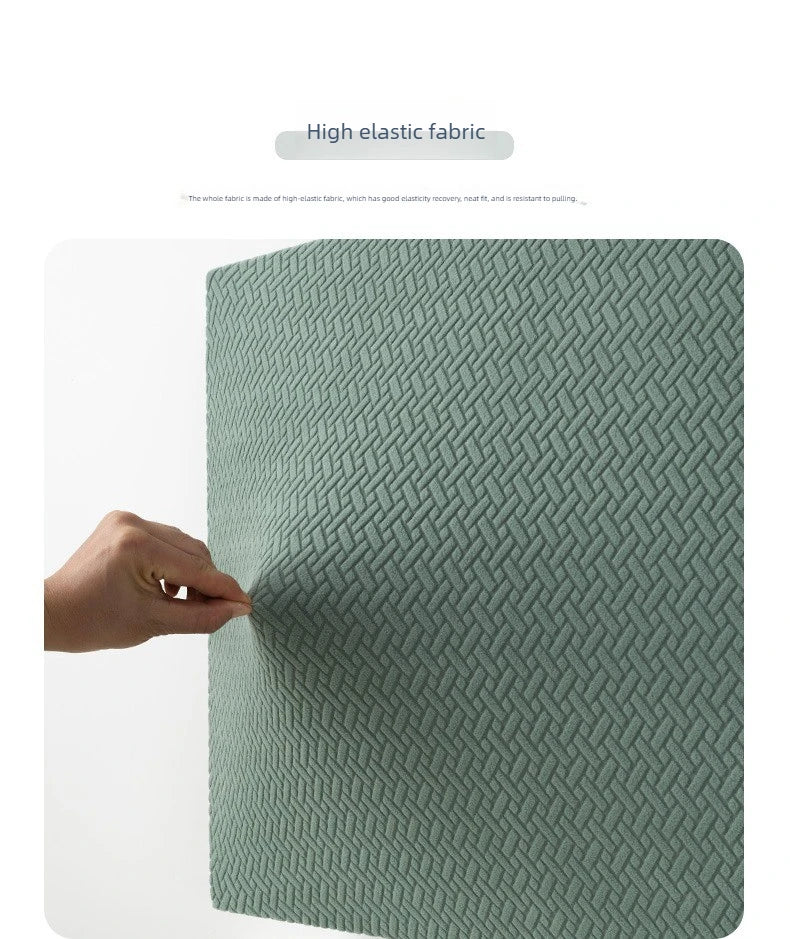 55/100/65 Inch LCD Screen TV Cover Solid Color Full Coverage Cloth Thickened High Elastic Dust Proof Cover Universal Decorative