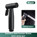 Handheld Toilet Faucet Sprayer Held Stainless Steel Sprayer Gun Hand Bidet Spray Bathroom Self Cleaning Shower Head Hand Faucet