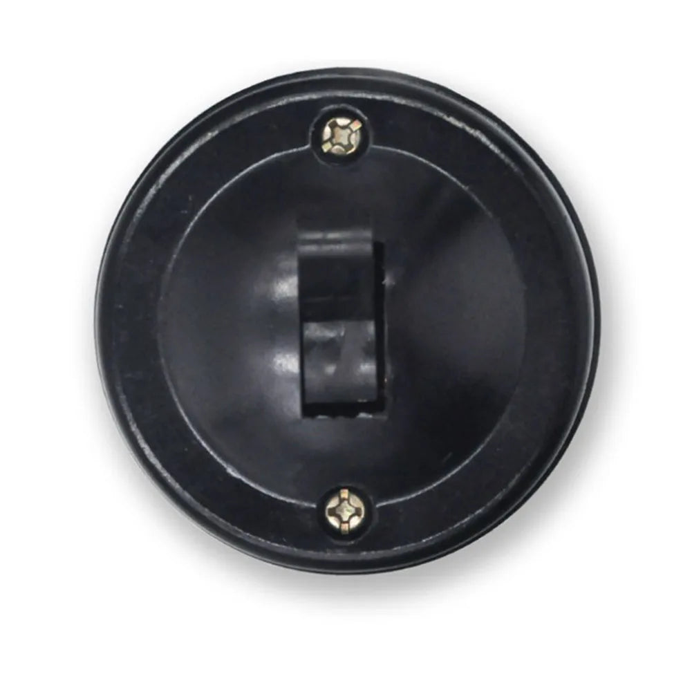 Single Control Switch Round Wall Mounted Easy Install Household Light Switch Retro Retro Style 1PC High Quality