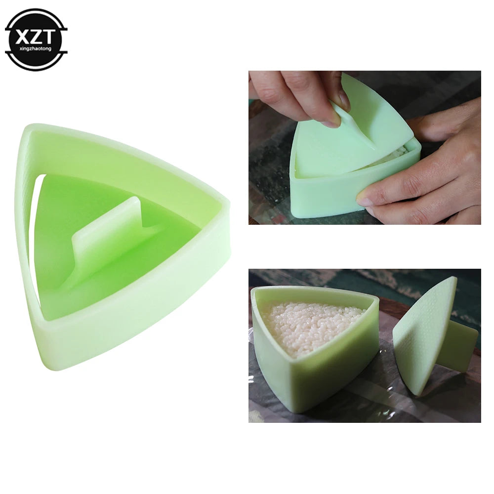 1Pc Triangular Plastic DIY Sushi Rice Ball Maker Mould Onigiri Mold Set Kitchen Gadgets Stuff Japanese Kitchen Bento Accessories