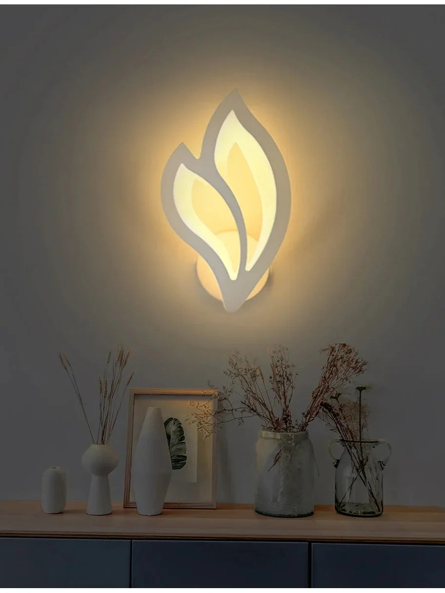 Modern LED Wall Light Bedside Lamps Minimalist Sconces Indoor Lighting Interior Wall Lamp Room Decoration for Bedroom Aisle Lamp