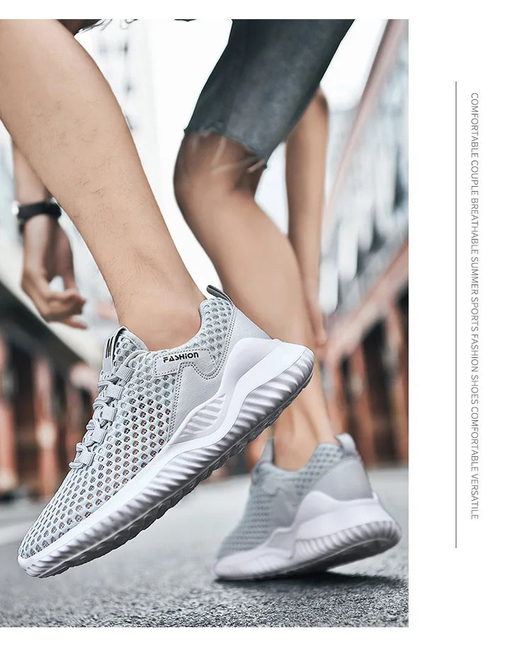 2026 Summer Men's Loafers Walking Mesh Breathable Summer Comfortable Casual Shoes Sneakers Zapatillas Hombre Men Running shoes